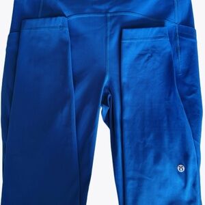 Lululemon Athletica Electric Blue Leggings